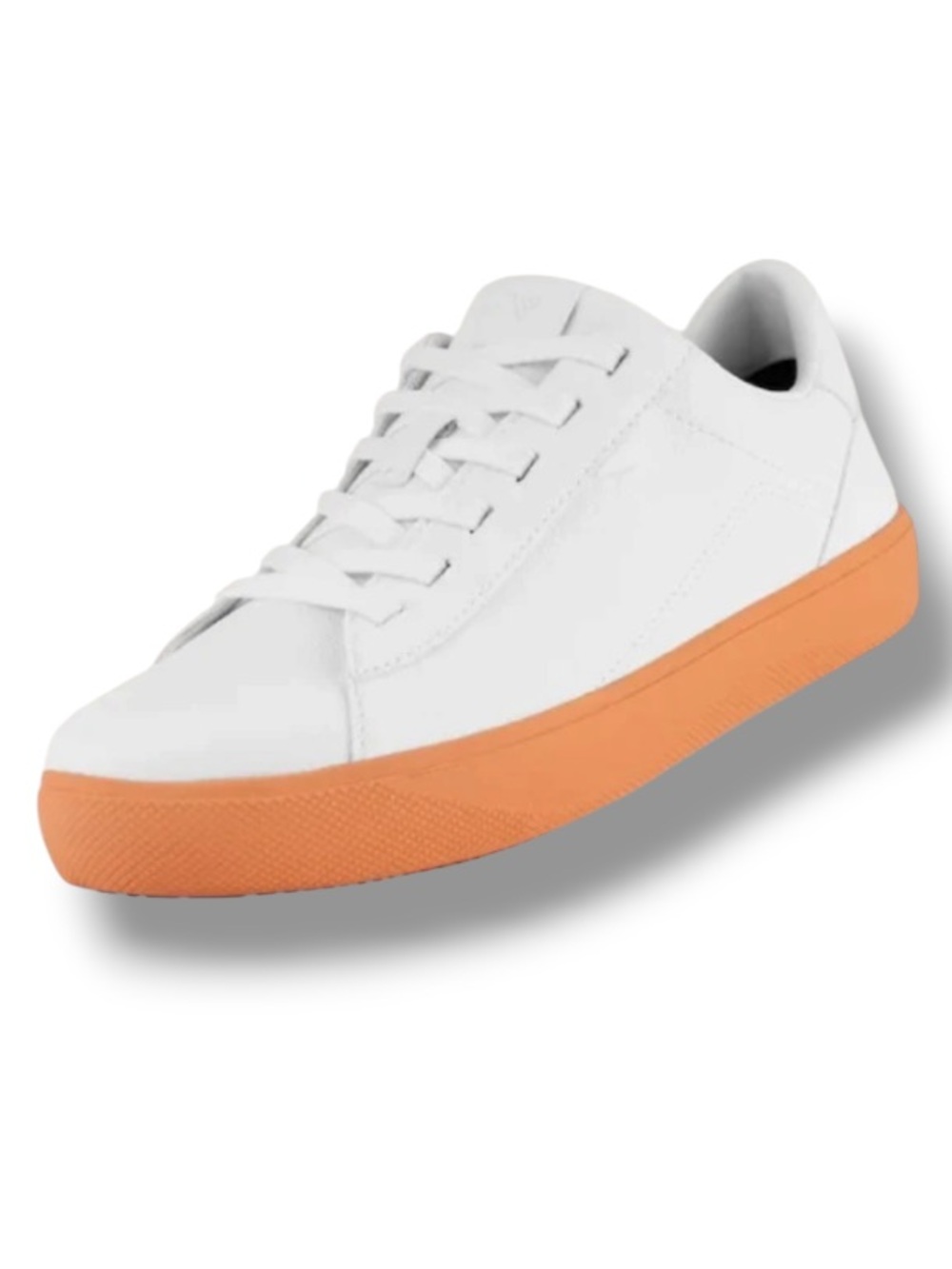 Vessi Women’s Soho Sneaker 2 White with Terracotta Cupsole 100% Waterproof Shoes